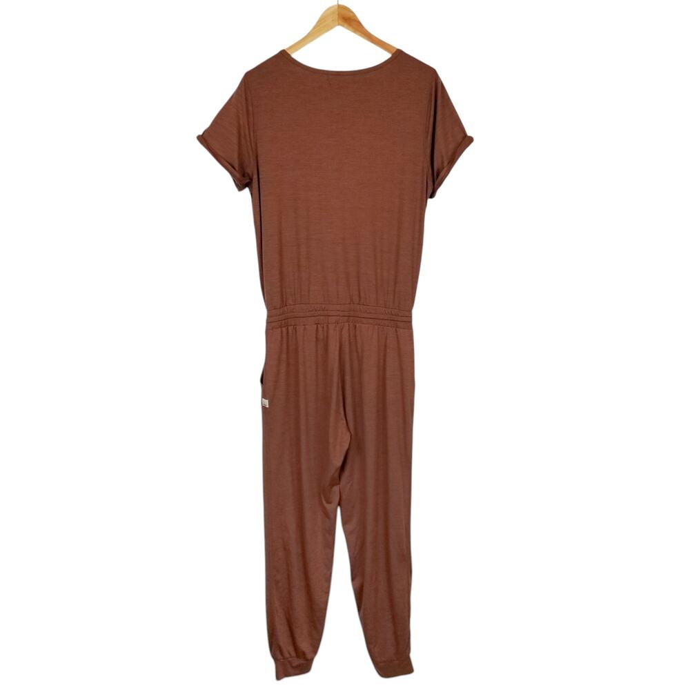 Vuori Women's Brown All Day Jumpsuit Size Medium - Picture 3 of 8